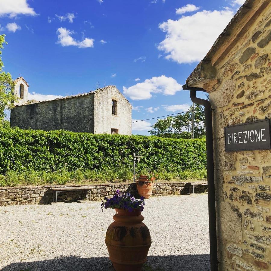 Podere La Chiusella B&B Rapolano Terme Bagian luar foto