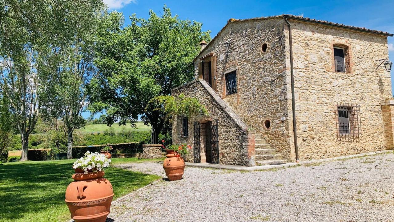 Podere La Chiusella B&B Rapolano Terme Bagian luar foto