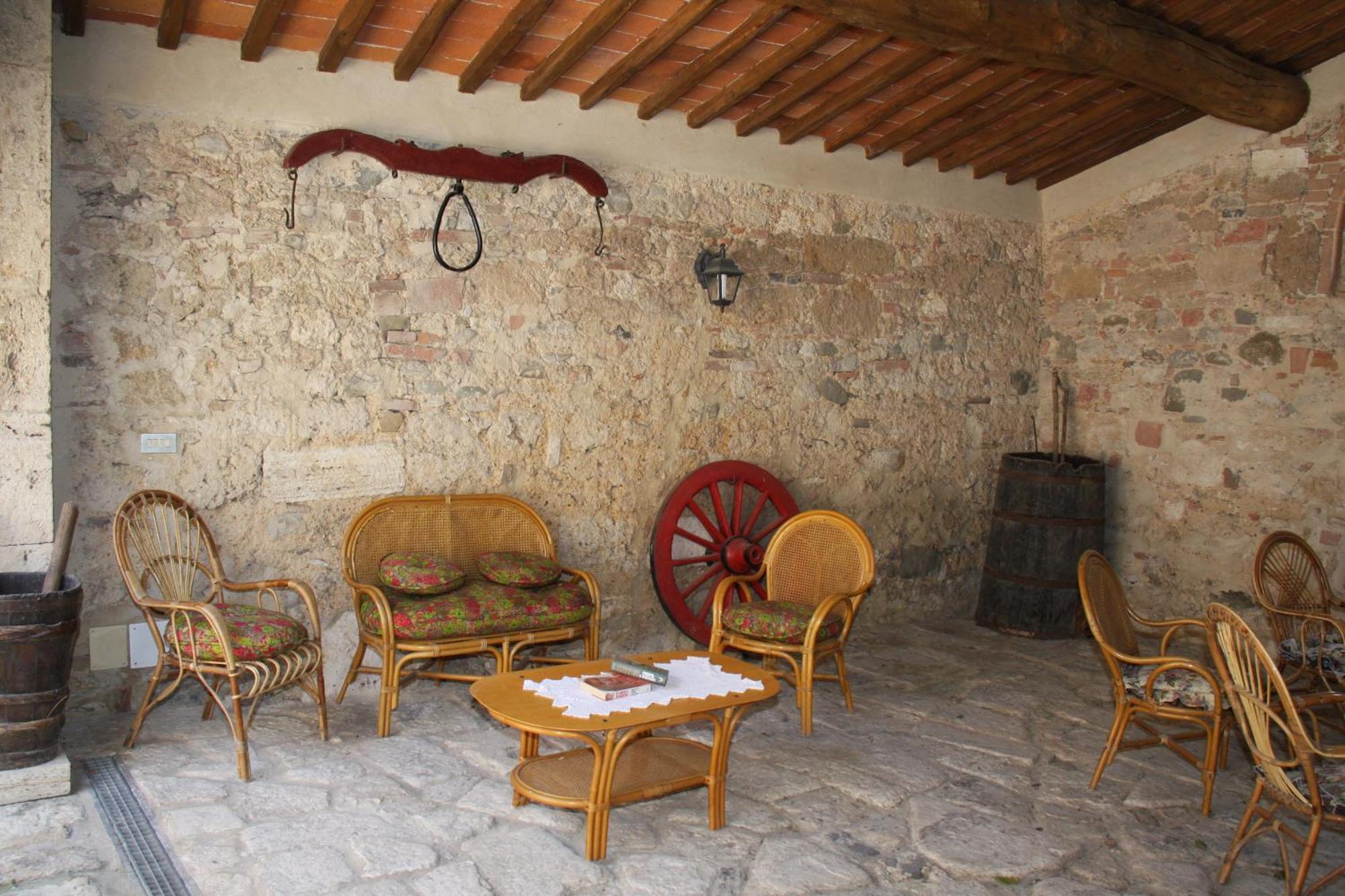 Podere La Chiusella B&B Rapolano Terme Bagian luar foto