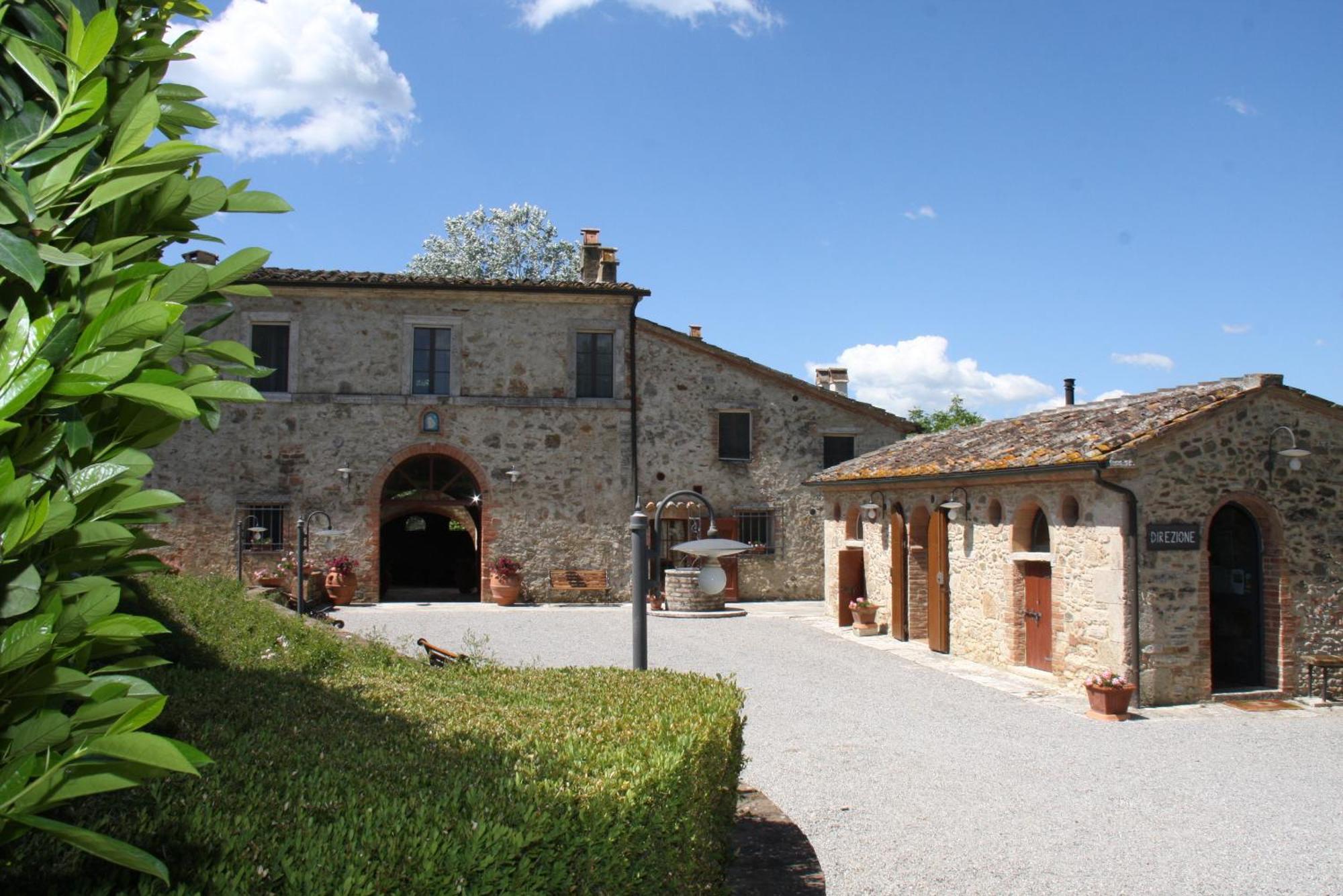 Podere La Chiusella B&B Rapolano Terme Bagian luar foto