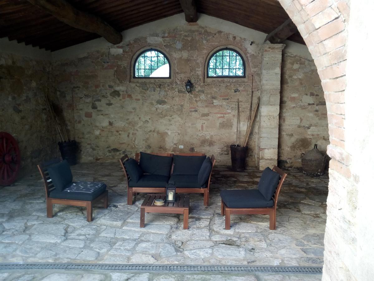 Podere La Chiusella B&B Rapolano Terme Bagian luar foto